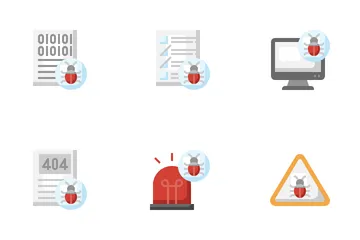 Computer Bugs Icon Pack