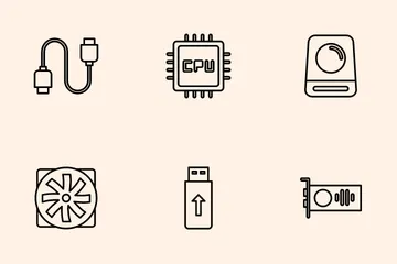 Computer Components Icon Pack