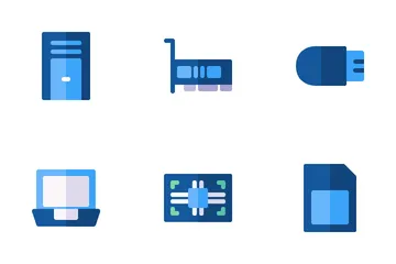 Computer Device And Hardware Icon Pack