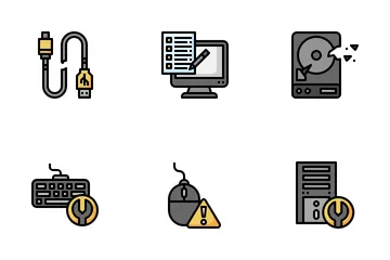 Computer Diagnostics Icon Pack