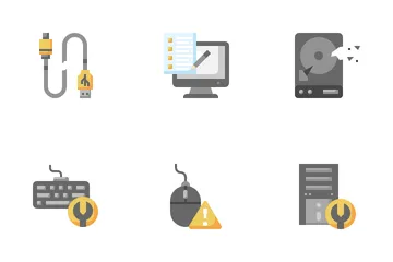 Computer Diagnostics Icon Pack