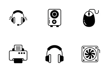 Computer Hardware And Devices Icon Pack