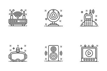 Computer Hardware Devices Icon Pack