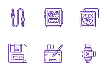 Computer Hardware Icon Pack