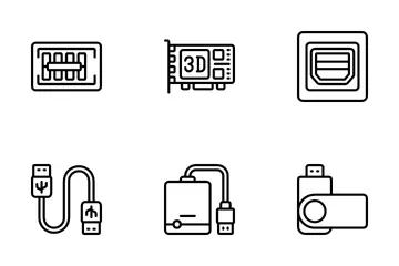 Computer Hardware Icon Pack