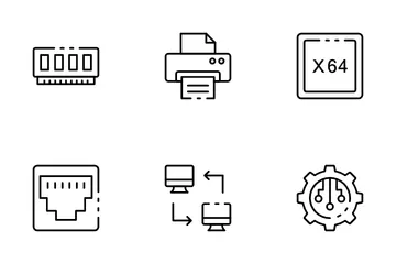 Computer & Hardware Icon Pack