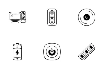 Computer Hardware Icon Pack