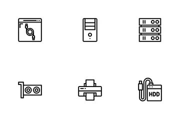 Computer Hardware Icon Pack