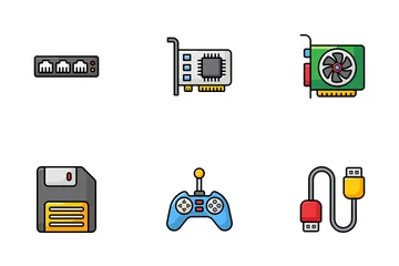 Computer Hardware Icon Pack