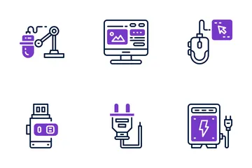 Computer Hardware Icon Pack