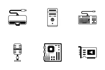 Computer Hardware Icon Pack