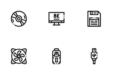 Computer Hardware Icon Pack