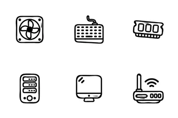 Computer Hardware Icon Pack