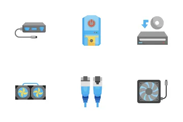 Computer Parts Icon Pack