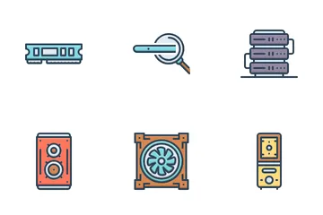 Computer Parts Icon Pack