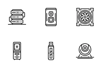 Computer Parts Icon Pack