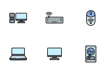 Computer Peripheral Icon Pack