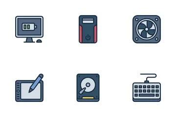 Computer Peripherals Icon Pack