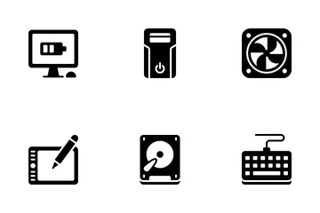 Computer Peripherals Icon Pack