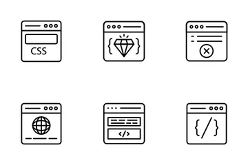 Computer Programming Icon Pack