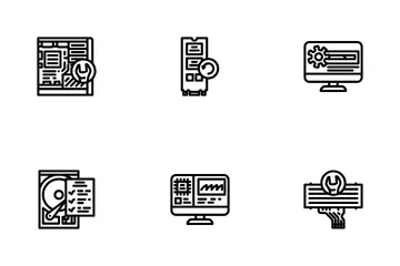 Computer Repair Technician Pc Icon Pack