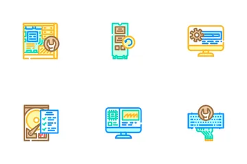 Computer Repair Technician Pc Icon Pack