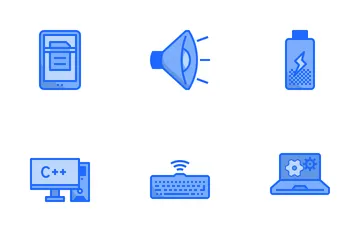 Computer Two Tone Icon Pack