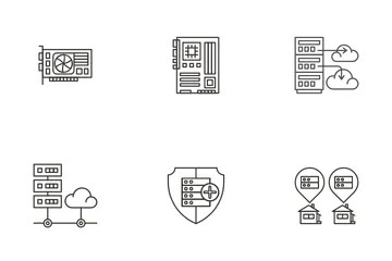 Computer und Hardware Symbolpack