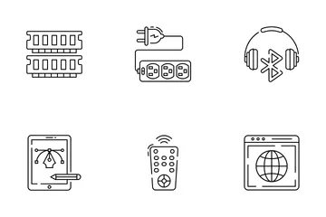 Computer und Hardware Symbolpack