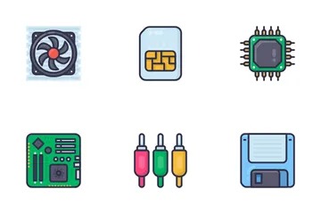 Computer und Hardware Symbolpack
