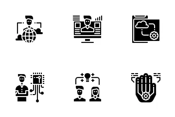 Computernetzwerk Symbolpack