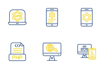 Computerprogrammierung Symbolpack