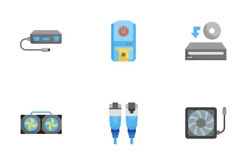 Computerteile Symbolpack