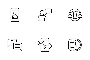 Comunicação Icon Pack