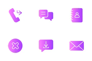 Comunicação Icon Pack