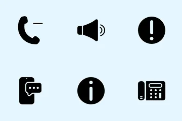 Comunicação Icon Pack