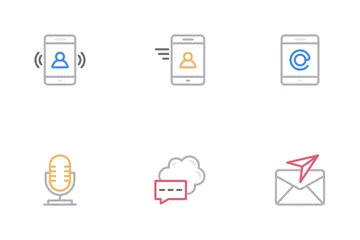 Comunicación Icon Pack