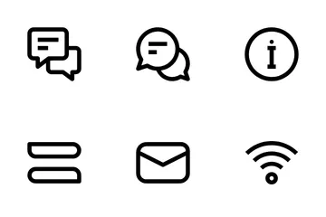 Comunicación Paquete de Iconos