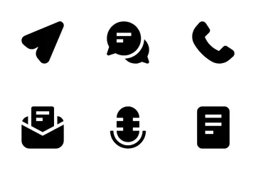 Comunicación Paquete de Iconos