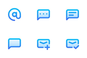 Comunicación Paquete de Iconos