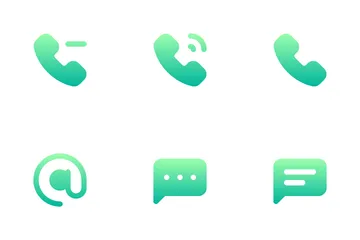 Comunicación Paquete de Iconos