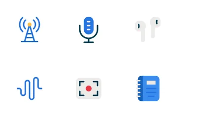 Comunicación Paquete de Iconos