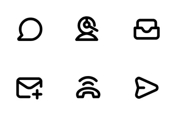 Comunicación Paquete de Iconos