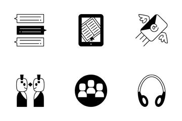 Comunicación Paquete de Iconos