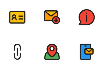 Comunicación Paquete de Iconos