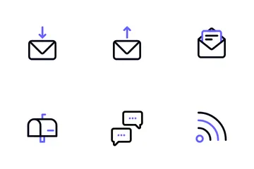 Comunicación Paquete de Iconos