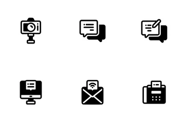 Comunicación Paquete de Iconos