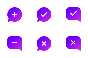 Comunicación y chat Paquete de Iconos