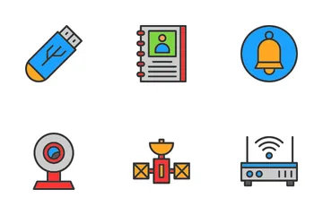 Comunicación y medios Paquete de Iconos