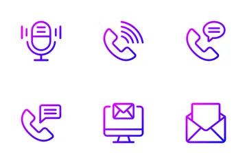 Comunicaciones Paquete de Iconos
